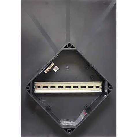 RJ Solar Rooftop Junction Box, 8x8x3.5, Black, Polycarbonate